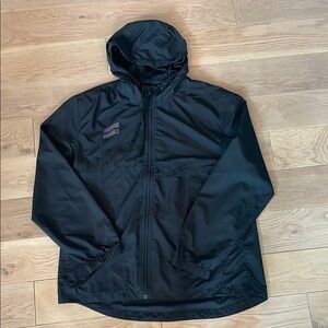 Men's Black Hurley Windbreaker Jacket